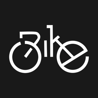 Bike Typography T-Shirt