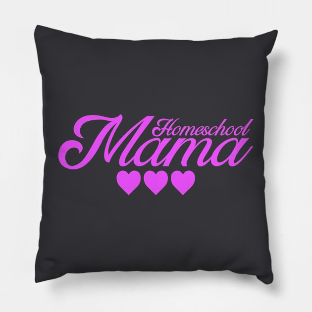 HOMESCHOOL MAMA Pillow by Cult Classics