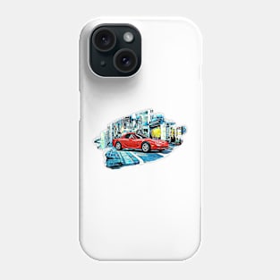 RX7 Tokyo Night Print Phone Case