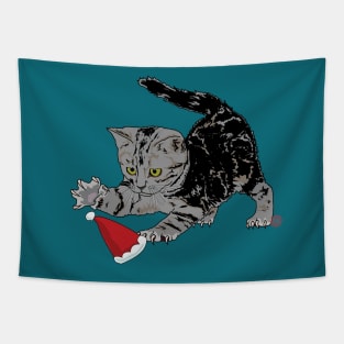 Santa Claws Tapestry