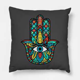 Hamsa Hand Pillow