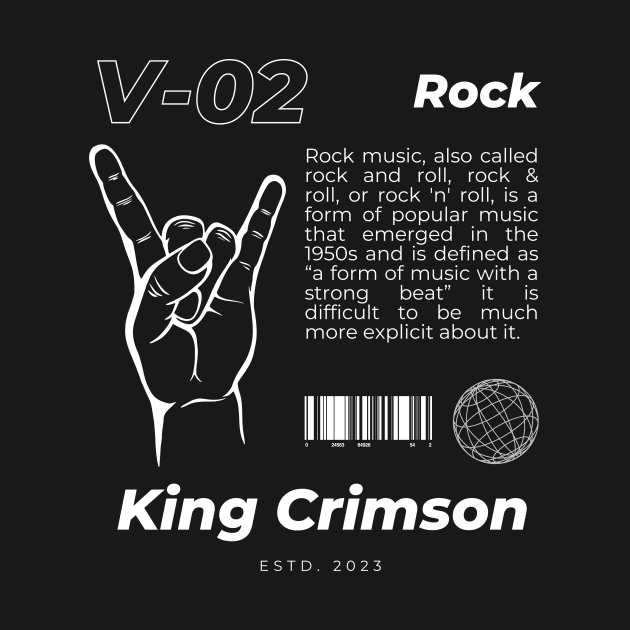 V02 Style King Crimson Vintage by more style brother