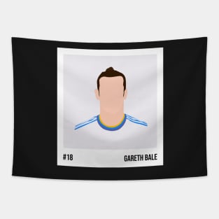 Gareth Bale Minimalistic Camera Film Tapestry