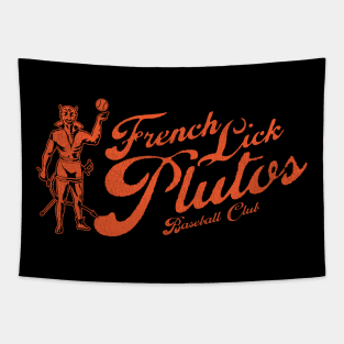 Defunct French Lick Plutos Baseball Team Tapestry