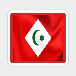 flag of Rif al Hoceima nador tetouan berkan Magnet