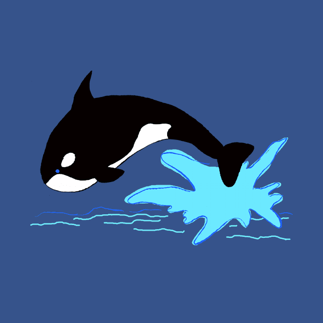 Jumping Orca by Korey Watkins