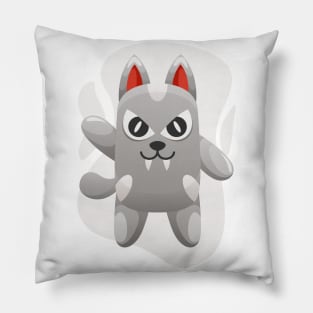 Cute monster mascot Pillow