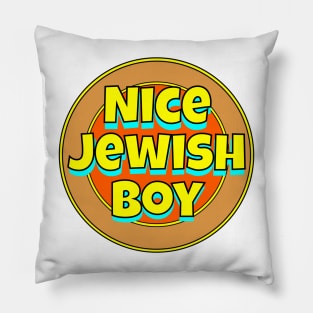 Nice Jewish Boy Pillow