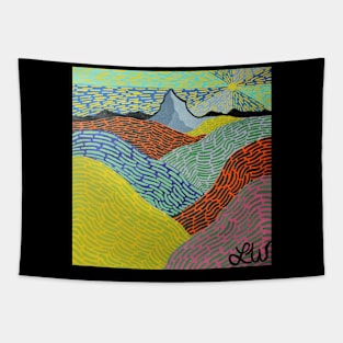 Patchwork Hills Tapestry