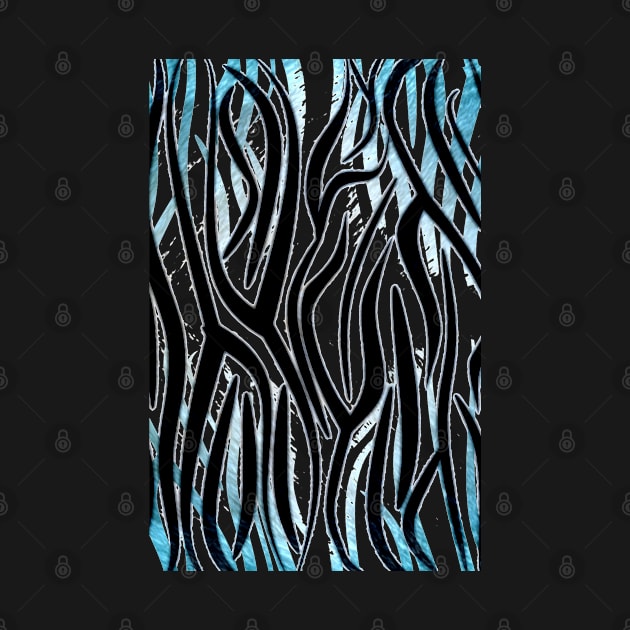 Abstract Zebra Print by RoxanneG
