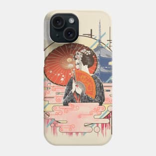 Ukiyo e Geisha Phone Case