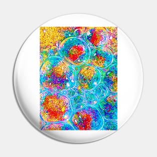 Bubble Kaleidoscope Pin