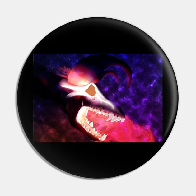 Space Hellhound Pin by Bloodfire09