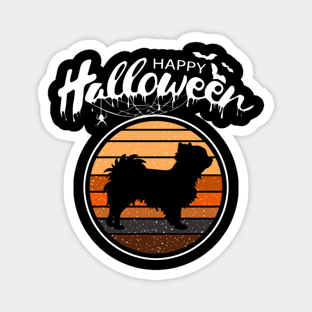 Funny Happy Halloween Beautiful Chihuahua Men Women Kid Gift Magnet by mlleradrian