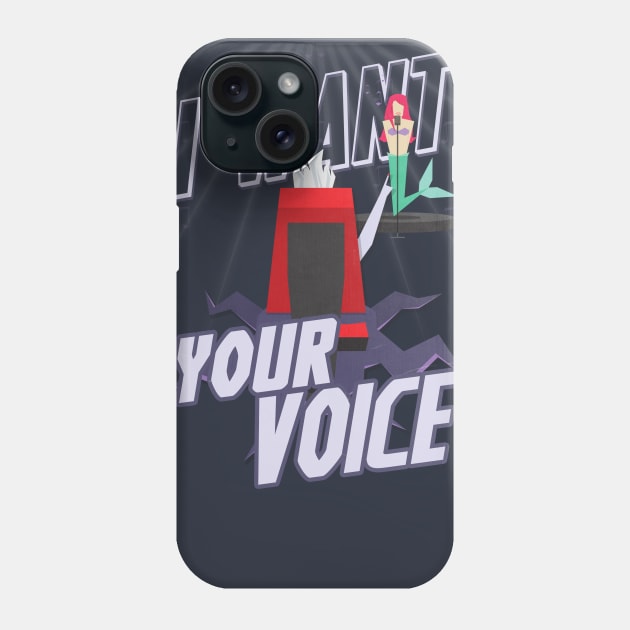 I Want Your Voice Phone Case by JavierMartinez