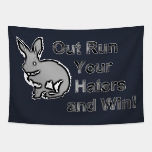 Out Run Your Haters and Win Tapestry