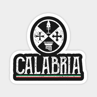 Love Calabria Flag Calabrese Pride Magnet