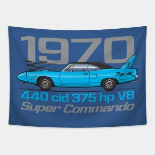 1970-Corporate Blue Tapestry