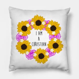 I am a Christian Pillow