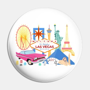 Welcome to fabulous Las Vegas Nevada Pin