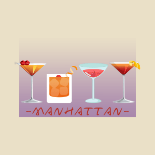Manhattan Cocktail T-Shirt