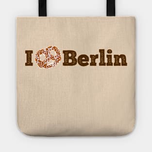 I love Berlin - brown pretzel Tote