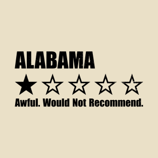 Alabama One Star Review T-Shirt