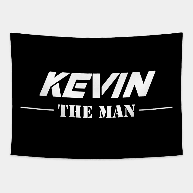 Kevin The Man | Team Kevin | Kevin Surname Tapestry by Carbon