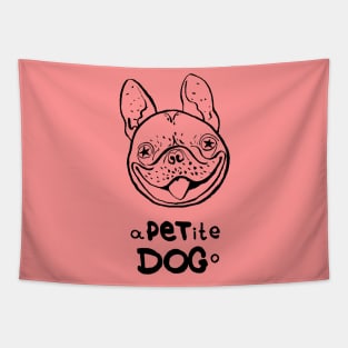 Petite Dogo Gift for French Bulldog Lovers Tapestry