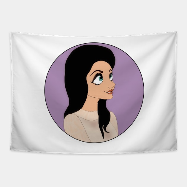 Priscilla Presley Tapestry by HyzenthlayRose