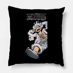 luffy gear 5 son god nika one piece anime Pillow