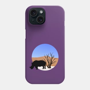 Rhinoceros Phone Case