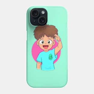 Boy aesthetic "stay cool" 5 fluor t-shirt Phone Case