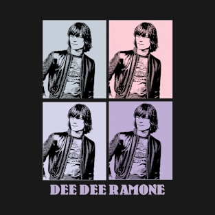 Dee Dee Ramone Pop Art T-Shirt