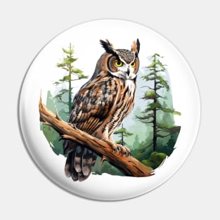 Hoot Owl Pin