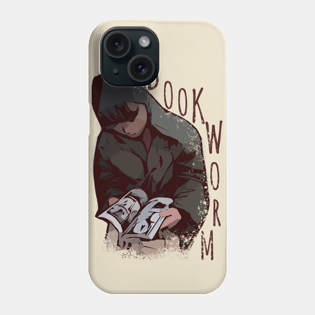 Bookworm Boy! Books Phone Case by PopCycle