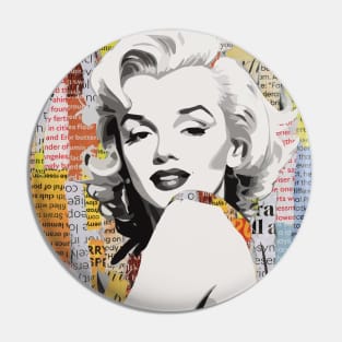 Marilyn Monroe vintage Pin
