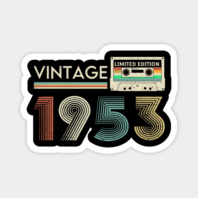 Vintage 1953 Limited Cassette Magnet by roninslowell