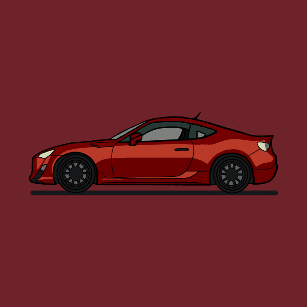 Scion FRS Hot Lava Red by antipc