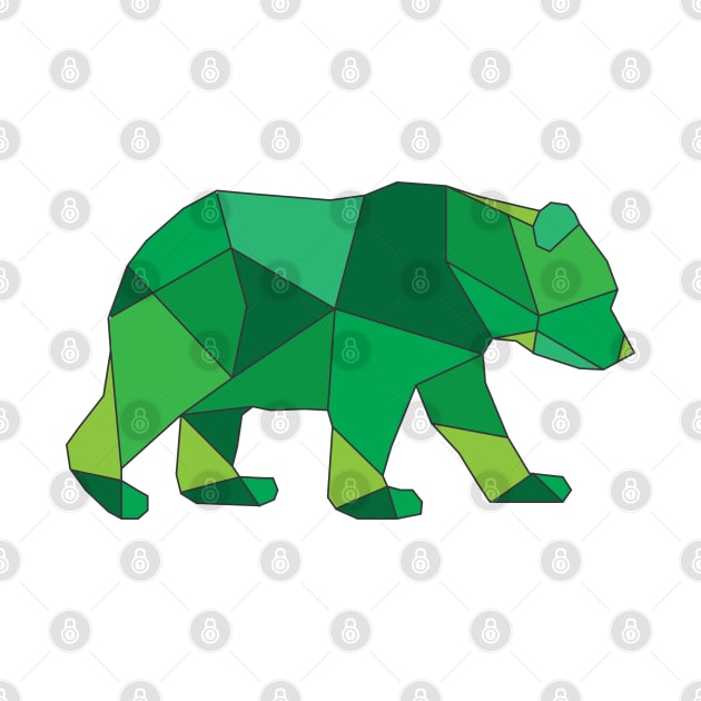 Wildlife green bear by SeriousMustache