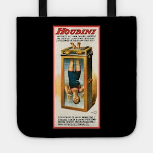 Vintage Magic Poster Art, the Great Harry Houdini Tote