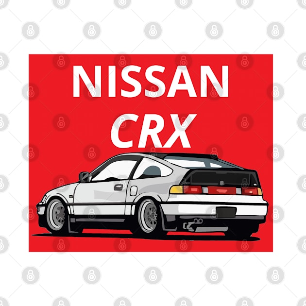 Honda CRX by artoriaa