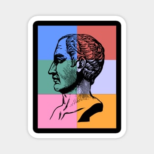 Julius Caesar Fan Art Vintage Magnet