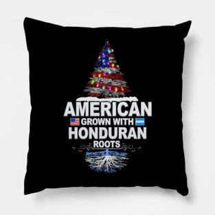 Christmas Tree  American Grown With Honduran Roots - Gift for Honduran From Honduras Pillow