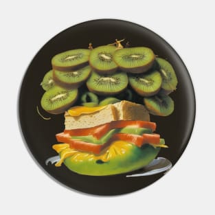 Kiwifruit Sandwich Pin