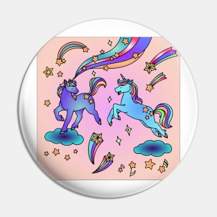 Unicorns 124 (Style:1) Pin