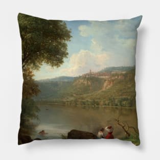 Lake Nemi by George Inness Pillow