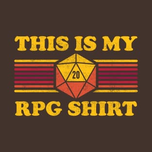 This is my RPG Shirt - RPG Vintage T-Shirt