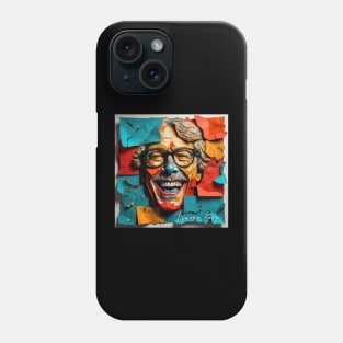 Warren Zevon // Paper Art Phone Case