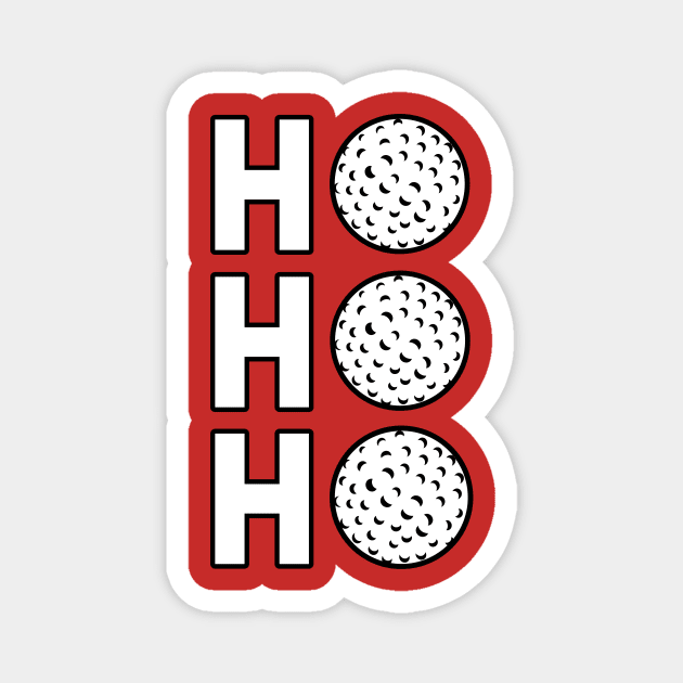 HO HO HO Magnet by RedRock